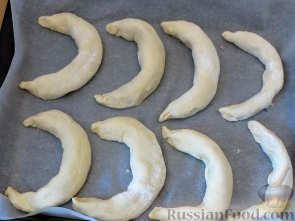 Песочное печенье "Бананы" на сметане