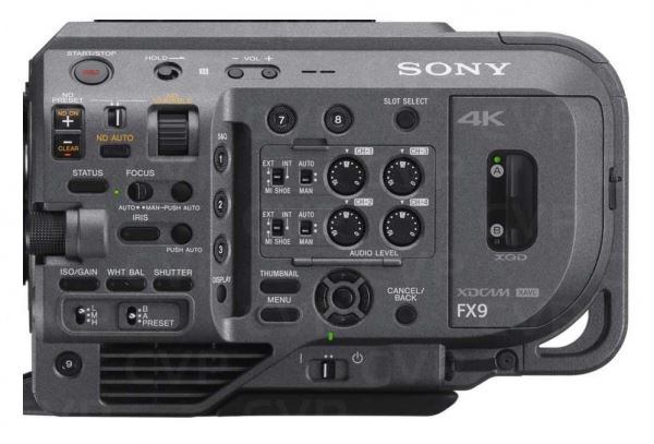 Sony FX6 и FX9 получат вывод 4К 120к/с RAW