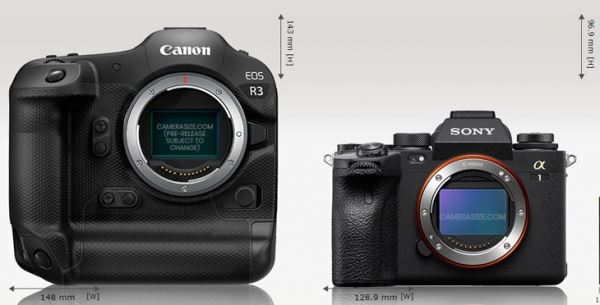 Источник опубликовал характеристики камеры Canon EOS R3